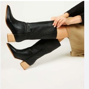 NEW Intentionally Blank Boots Carlos Black Boots size 6